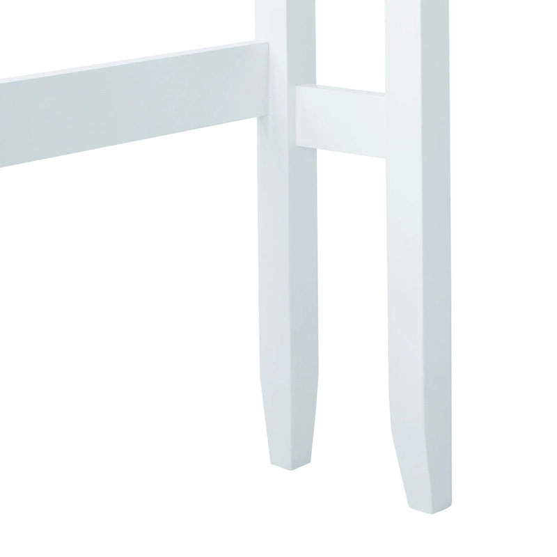 Teamson Home Newport meuble de rangement au-dessus des toilettes, Blanc