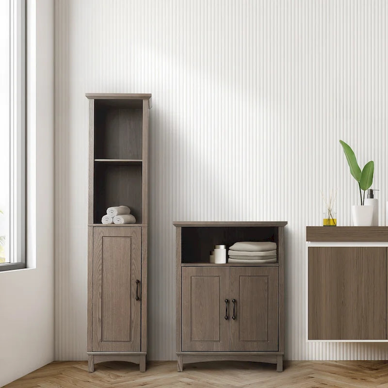 Tour de rangement multifonctionnelle sur pied Russell Teamson Home