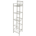 Étagère de Rangement Bath Bliss à 5 Niveaux en Bronze Huilé - 13x11.6x58.7