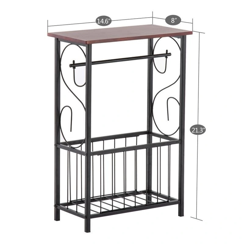 Présentoirs à magazines pour tables de salle de bain