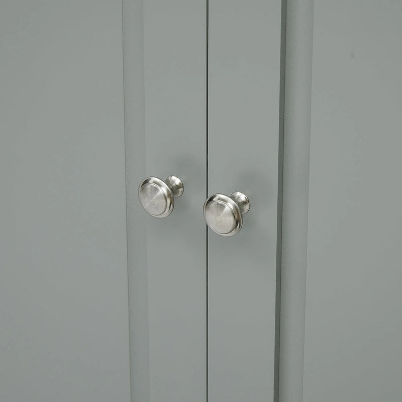 Armoire de rangement haute avec deux tiroirs
