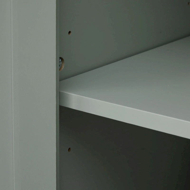 Armoire de rangement haute avec deux tiroirs