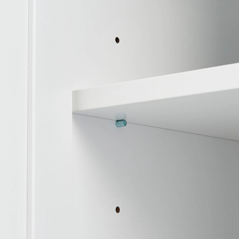 Armoire de rangement haute avec deux tiroirs