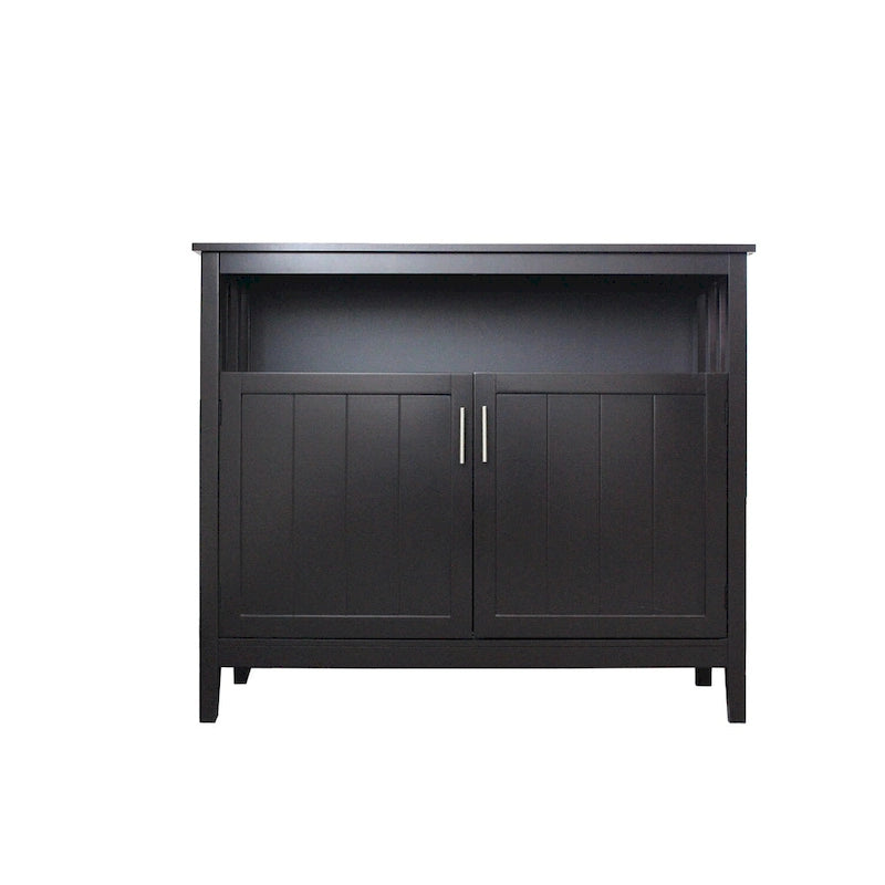 Buffet de cuisine blanc et noir - 40WX16DX34H