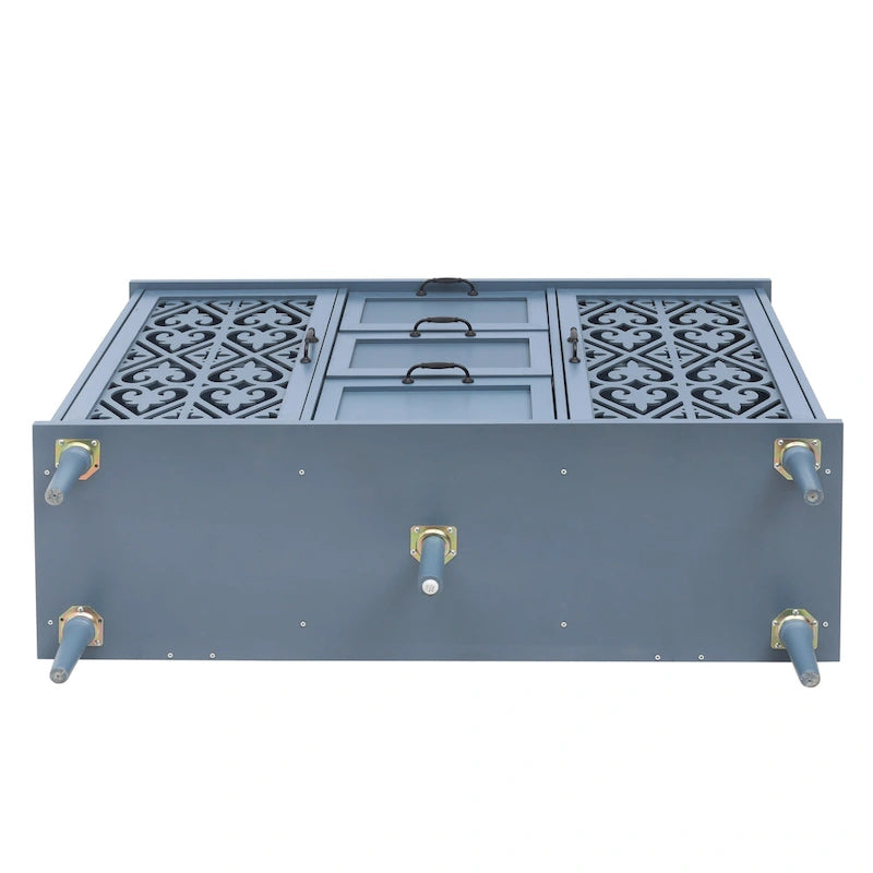 Armoire 2 portes 3 tiroirs