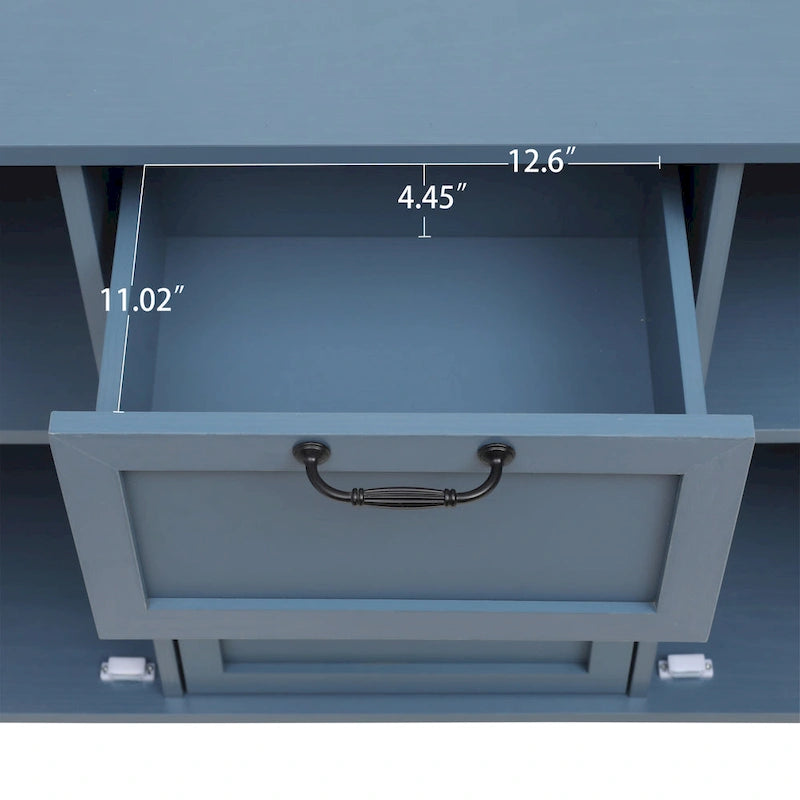 Armoire 2 portes 3 tiroirs