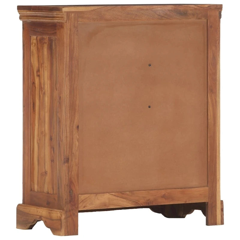 vidaXL Buffet 62x30x75 cm Bois d'acacia massif