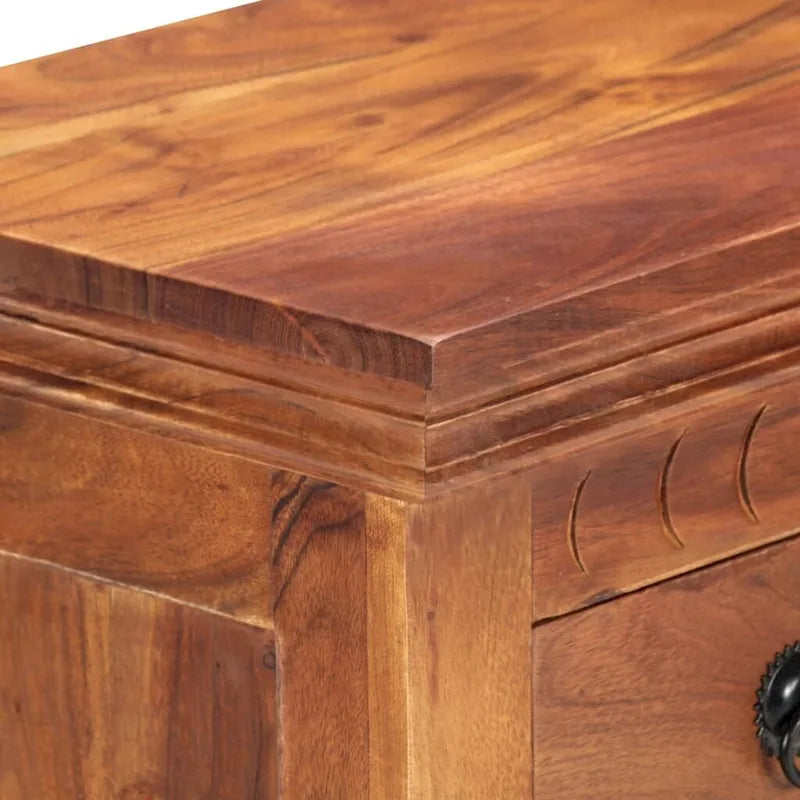 vidaXL Buffet 62x30x75 cm Bois d'acacia massif