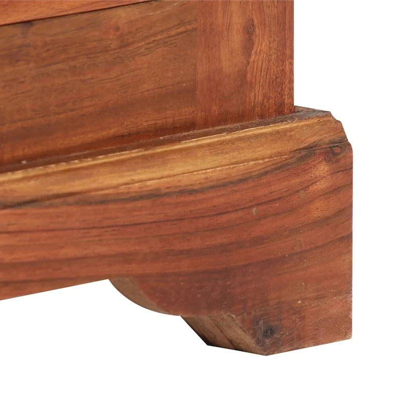 vidaXL Buffet 62x30x75 cm Bois d'acacia massif
