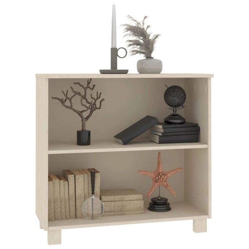 vidaXL Buffet Armoire de cuisine Rangement Couloir HAMAR Bois de pin massif - 33,5x13,8x31,5