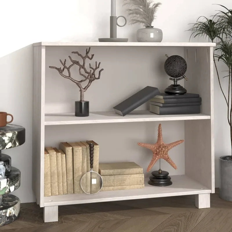 vidaXL Buffet Armoire de cuisine Rangement Couloir HAMAR Bois de pin massif - 33,5x13,8x31,5