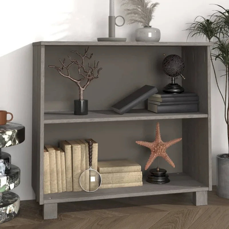 vidaXL Buffet Armoire de cuisine Rangement Couloir HAMAR Bois de pin massif - 33,5x13,8x31,5