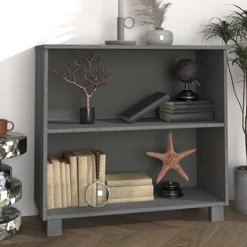 vidaXL Buffet Armoire de cuisine Rangement Couloir HAMAR Bois de pin massif - 33,5x13,8x31,5