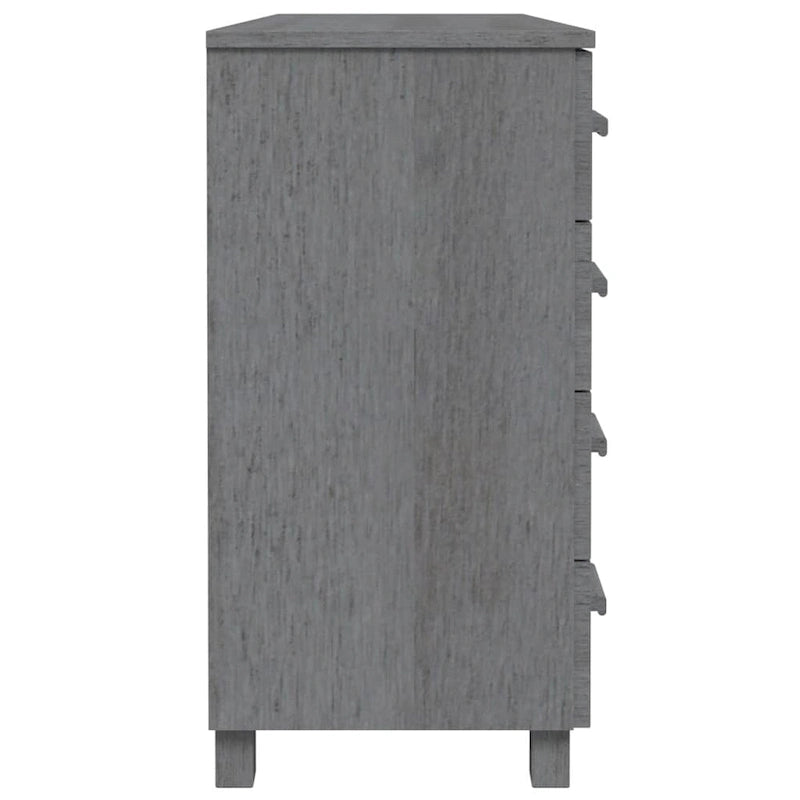 vidaXL Buffet de cuisine HAMAR en pin massif - 113 x 40 x 80 cm
