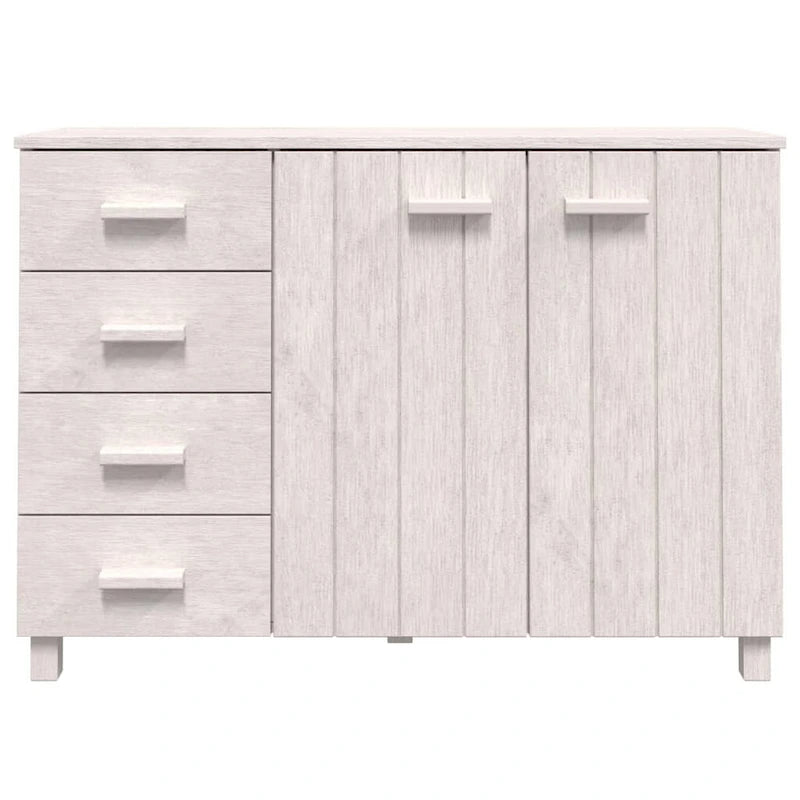 vidaXL Buffet de cuisine HAMAR en pin massif - 113 x 40 x 80 cm