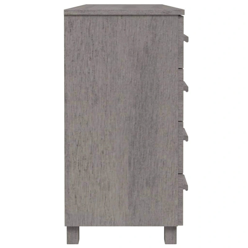 vidaXL Buffet de cuisine HAMAR en pin massif - 113 x 40 x 80 cm