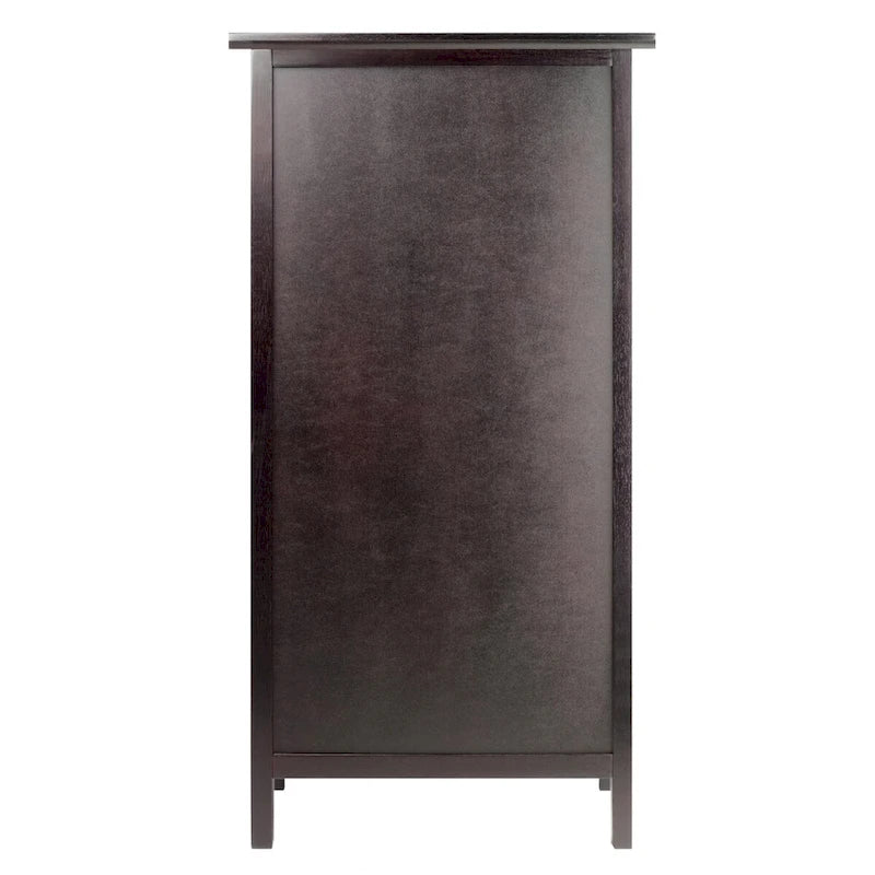 Meuble à vin Alta, Espresso - 19.13 x 12.72 x 37.48 pouces