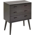 Commode moderne à 3 tiroirs Port Petite – 24 x 12 x 28