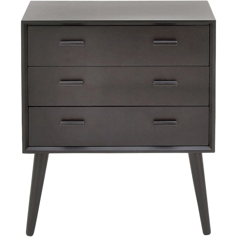 Commode moderne à 3 tiroirs Port Petite – 24 x 12 x 28