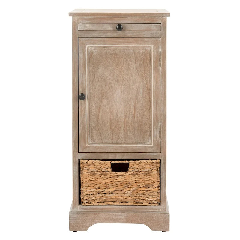 SAFAVIEH Ardella Meuble de rangement haut rouge - 15,7 x 13 x 34,3 - 16Lx13Px34H