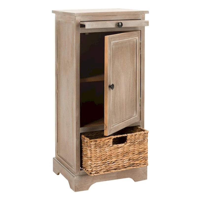SAFAVIEH Ardella Meuble de rangement haut rouge - 15,7 x 13 x 34,3 - 16Lx13Px34H