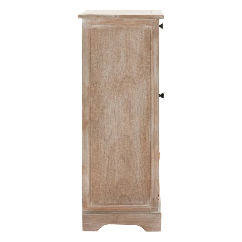 SAFAVIEH Ardella Meuble de rangement haut rouge - 15,7 x 13 x 34,3 - 16Lx13Px34H