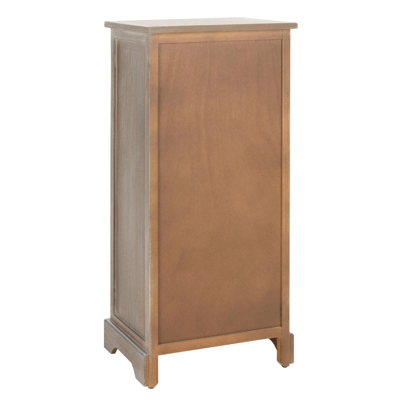 SAFAVIEH Ardella Meuble de rangement haut rouge - 15,7 x 13 x 34,3 - 16Lx13Px34H
