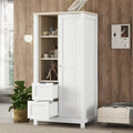 Storage Wardrobe with Sliding Door by Harper&Bright Designs