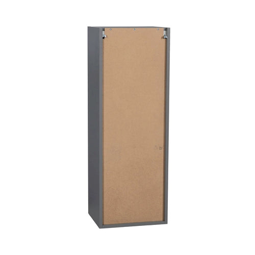 Meuble Haut 15 x 42 - Porte Simple - Gris - 15 x 42 x 12