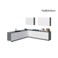 Collection Kitchen Prodigy Couleur Blanc Brillant Taille de Base 3,35m de large - 130x130