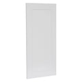 WEP1215-BLK Panneau d'extrémité mural - 12x15