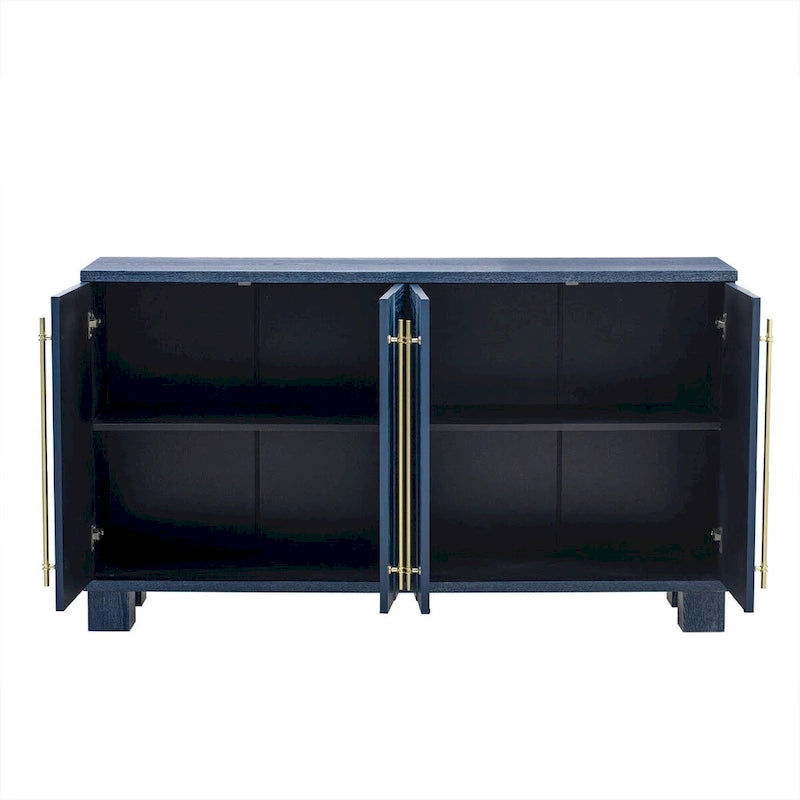 Bahut en bois de style traditionnel