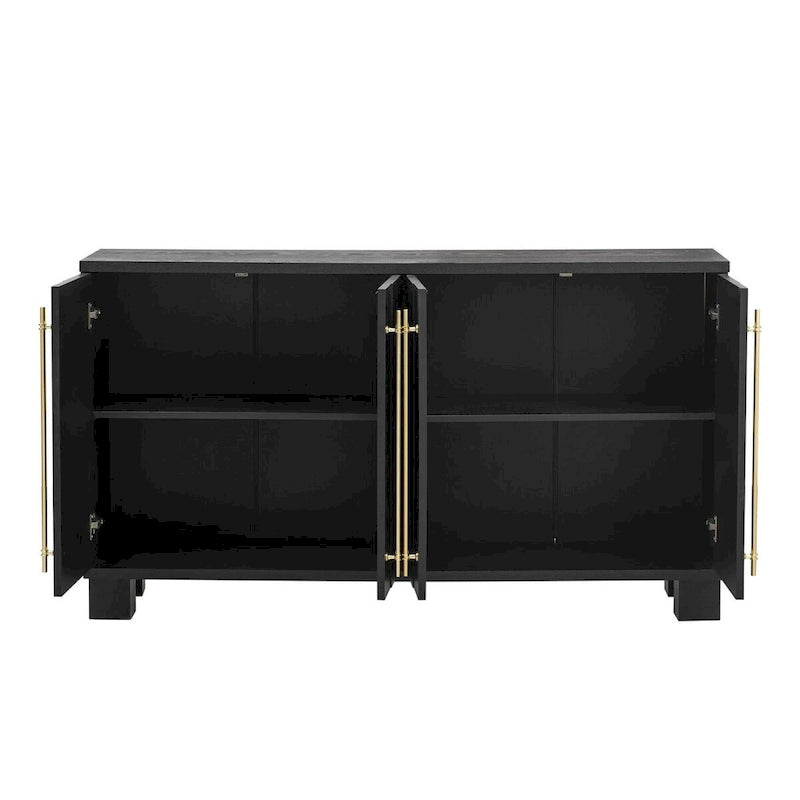 Bahut en bois de style traditionnel