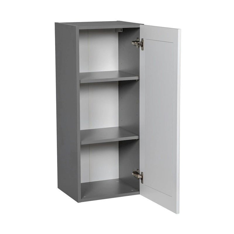 Armoire murale 24 x 36 - Porte simple - Grise - 24 x 36 x 12