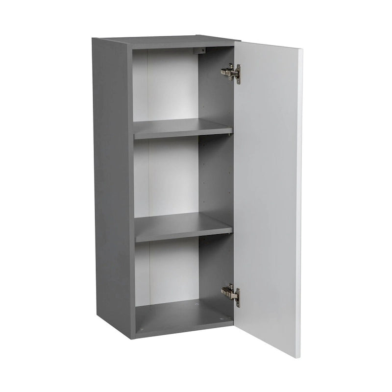 Armoire murale 24 x 36 - Porte simple - Grise - 24 x 36 x 12