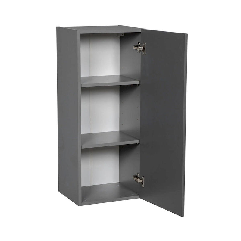 Armoire murale 24 x 36 - Porte simple - Grise - 24 x 36 x 12