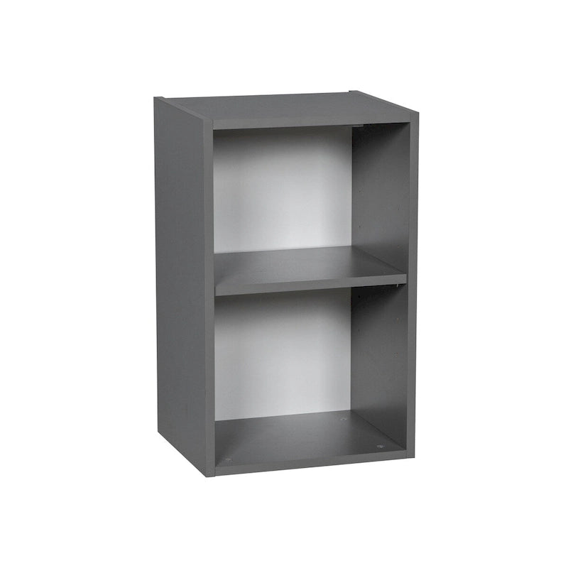 Meuble mural 21 x 24 - Une porte - Gris - 21 x 24 x 12