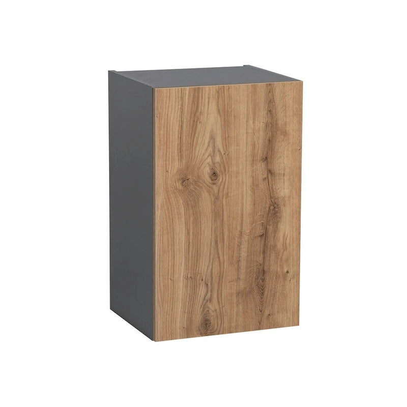 Meuble mural 21 x 24 - Une porte - Gris - 21 x 24 x 12