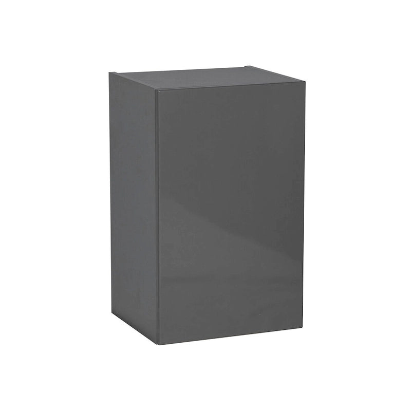 Meuble mural 21 x 24 - Une porte - Gris - 21 x 24 x 12