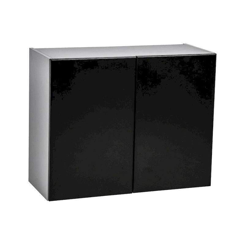 Meuble Haut Mural 24 x 24 – Double Porte – Gris - 24 x 24 x 12
