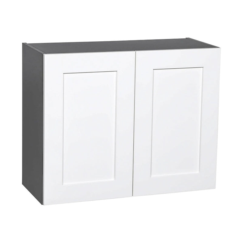 Meuble Haut Mural 24 x 24 – Double Porte – Gris - 24 x 24 x 12