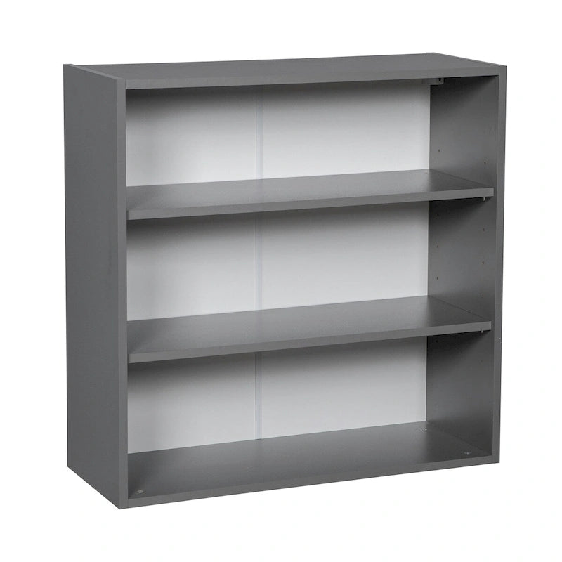 Armoire murale 30 x 30 - Double porte - Gris - 30 x 30 x 12