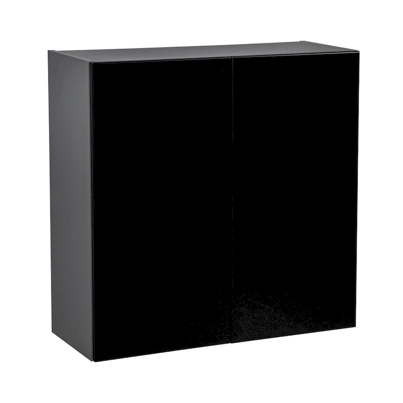 Armoire murale 30 x 30 - Double porte - Gris - 30 x 30 x 12