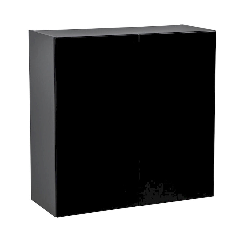 Armoire murale 30 x 30 - Double porte - Gris - 30 x 30 x 12