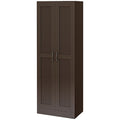 Armoire de rangement haute de 69 po avec étagères mobiles, garde-manger de style moderne avec portes à fermeture douce, café