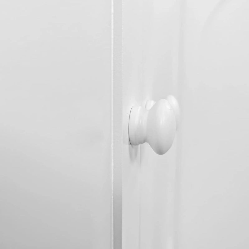 Meuble de rangement 4 portes Intaglio avec pieds en pin
