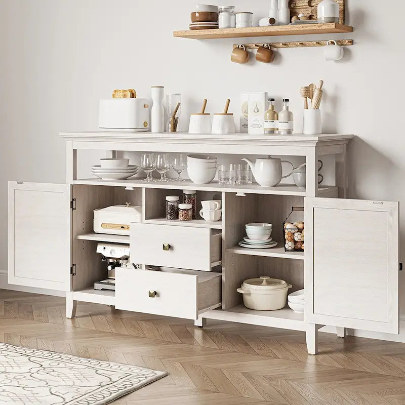 52.8 Meuble de bar en rotin naturel