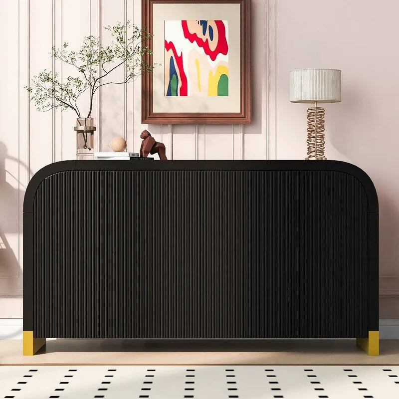 Armoire 4 portes de 59,8 po de largeur avec étagères réglables - S/O