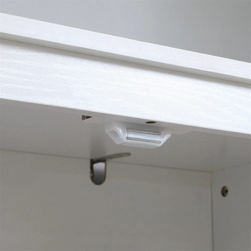 Meuble de Rangement de Cuisine Autoportant avec Portes et Étagères Réglables - S/O