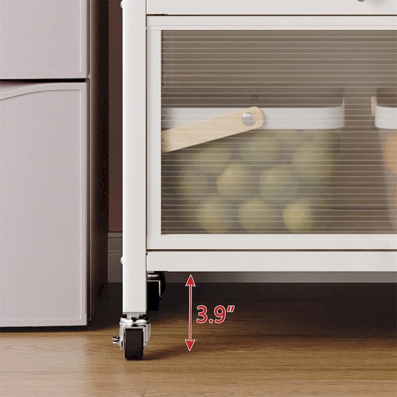 Étagères de cuisine ouvertes du sol au plafond, meuble de rangement pour micro-ondes